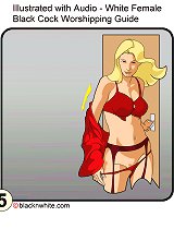Interracial comics black cock worship