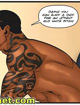 Yo jizz basket, exhibit your mommy the present I have got for her on that interracial cartoon porno