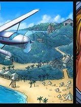 Great porn cartoons about the vacation on tropic island