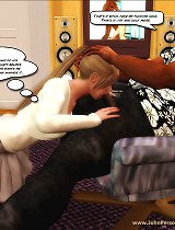 Young 3d preteen cocksucker doing nastiest blowjob