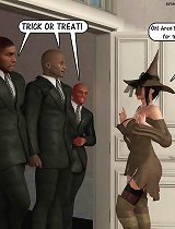 3d comix gallery with white slut dreaming about nigga's cock