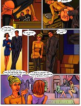 Hot wives and their comic sex adventures, delicious and sweet cartoon blowjob